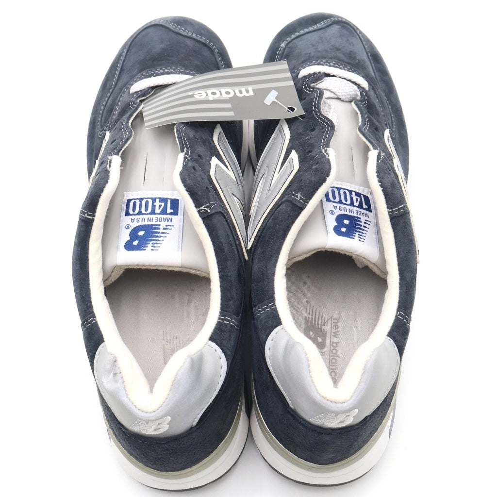 New Balance(ニューバランス) M1400NV スウェードレザー ローカットスニーカー ネイビー US9/27cm
