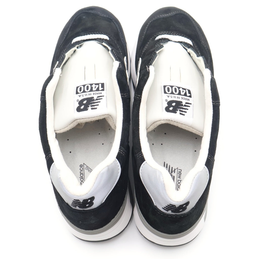 New Balance(ニューバランス) M1400BKJ スウェードレザー ローカットスニーカー ブラック US8.5/26.5cm