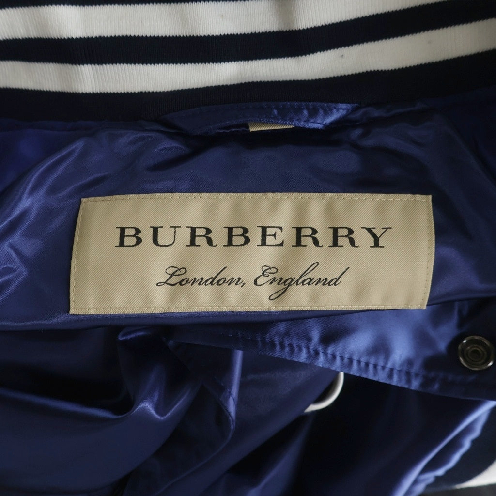 BURBERRY(バーバリー) ナイロン スタジオジャンパー ジャケット スタジャン ブルゾン ブルー 4034003