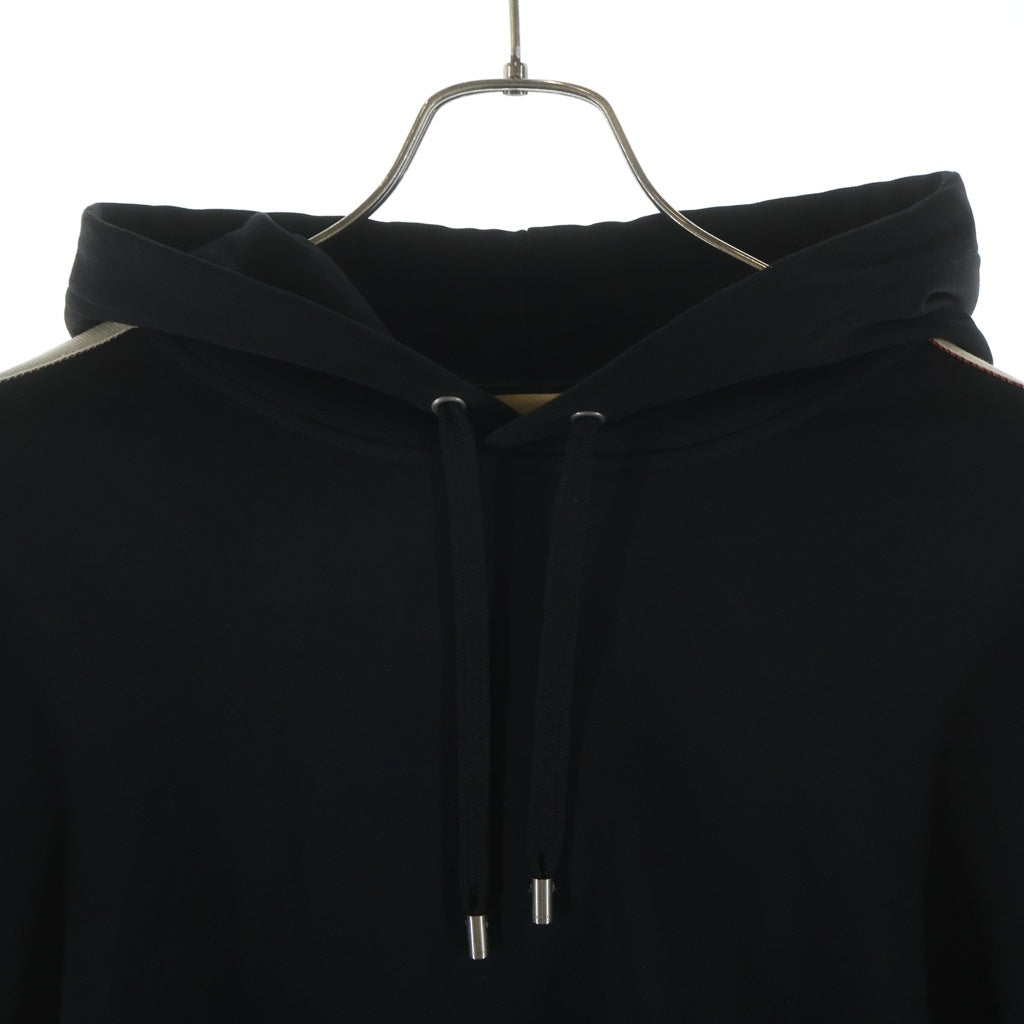 GUCCI(グッチ) テクニカルジャージー アームチェンジ スウェットパーカー ブラック 475354 X5U11