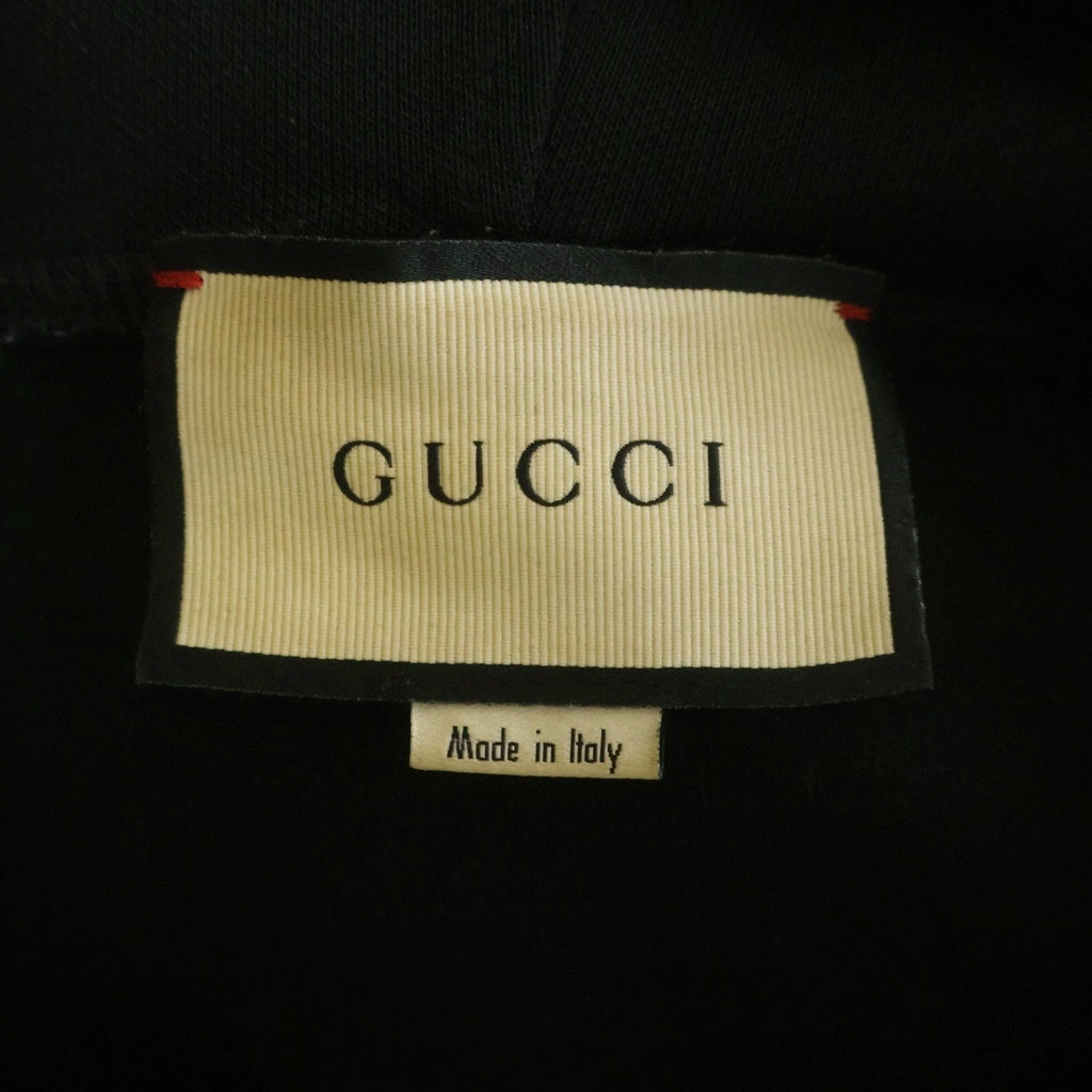 GUCCI(グッチ) テクニカルジャージー アームチェンジ スウェットパーカー ブラック 475354 X5U11