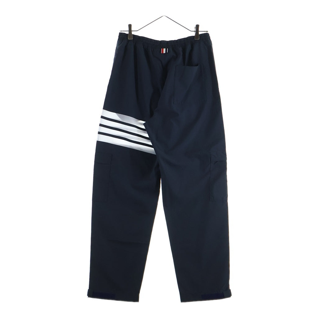 THOM BROWNE(トムブラウン) 4Bar Nylon Pant 4バー メッシュ ナイロンパンツ ネイビー MJQ163A-F0197 レディース