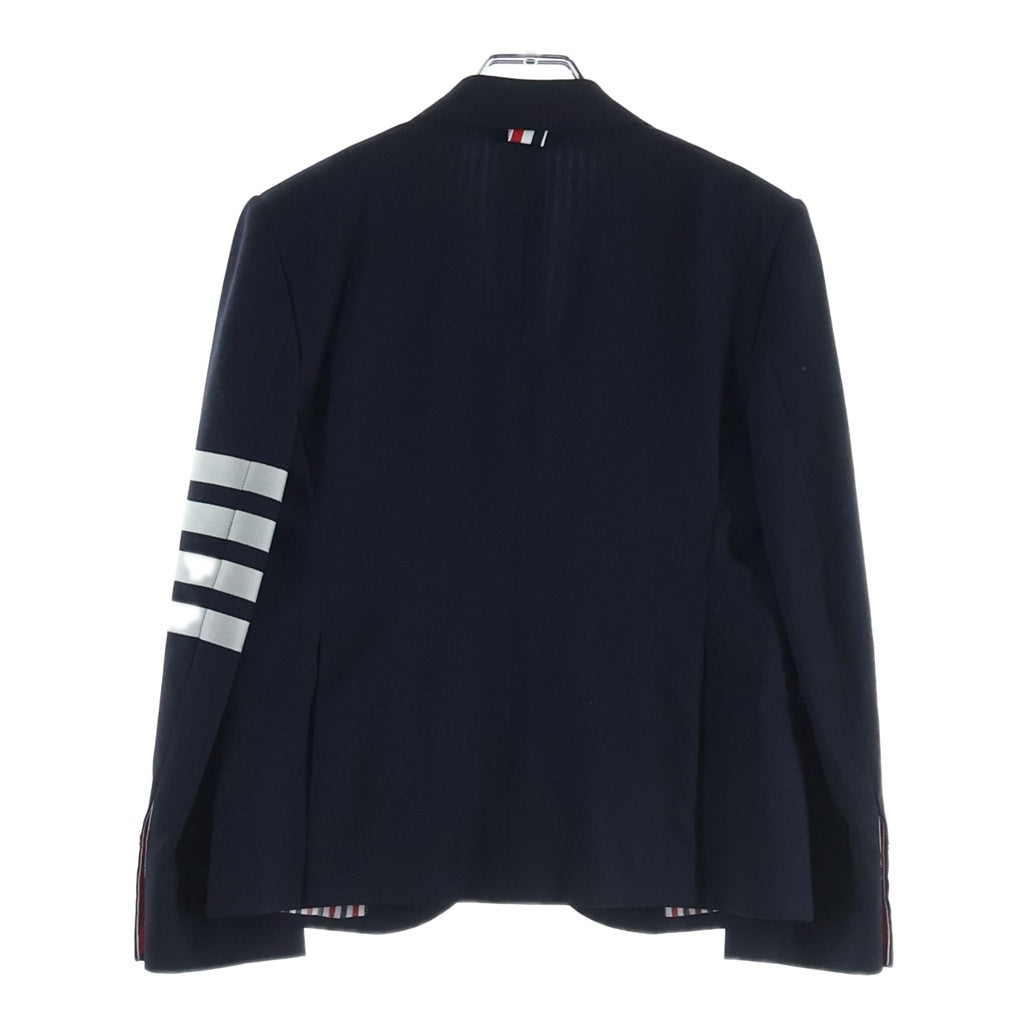 THOM BROWNE(トムブラウン) 4 Bar Blazer 金ボタン 4バー ブレザー ジャケット レディース ネイビー FBC010V06146415