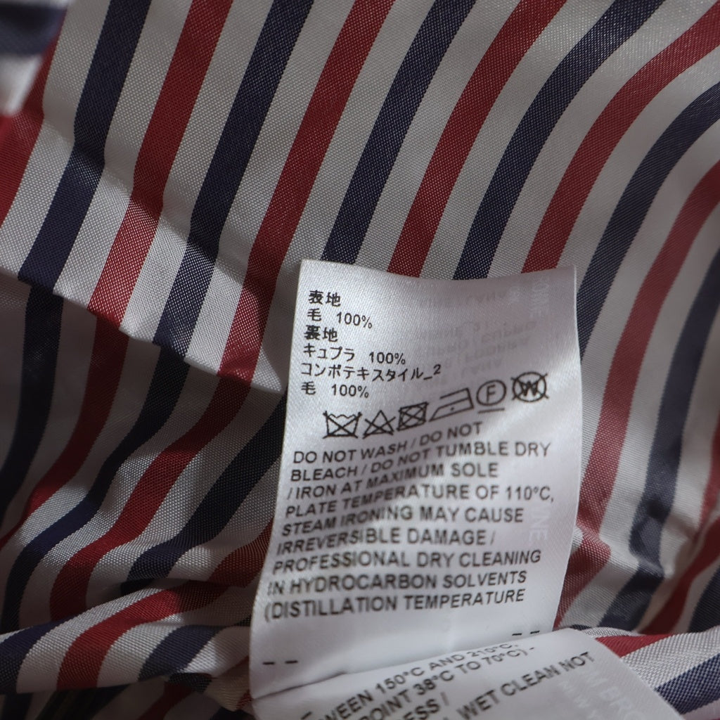THOM BROWNE(トムブラウン) Fresco Funmix Pleats Skirt フレスコ ファンミックス プリーツスカート レディース グレー FGC789F-00473
