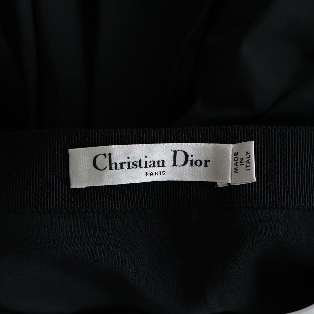 Christian Dior(クリスチャンディオール) Pleats Balloon Skirt プリーツ バルーンスカート レディース ブラック 511J10A2646