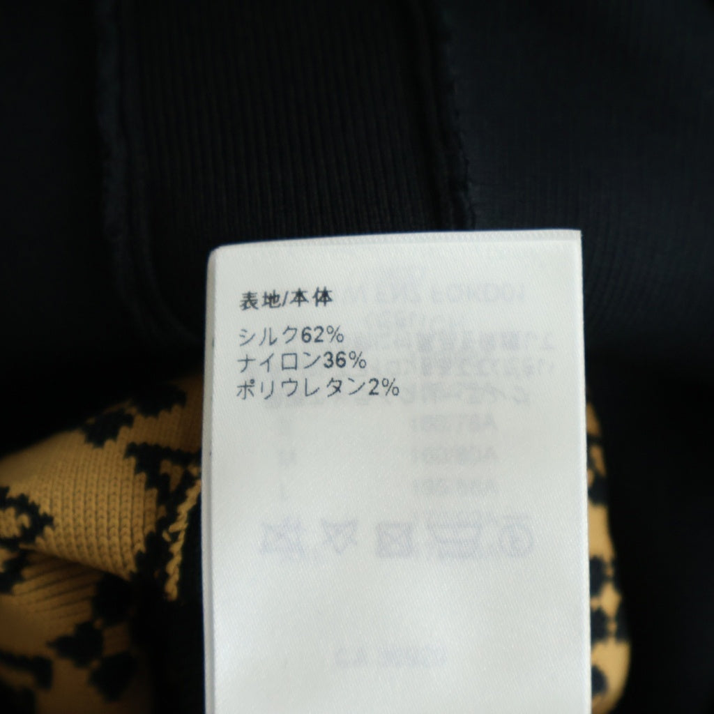 LOUIS VUITTON(ルイヴィトン) 24SS Monogram Knit Dress ノースリーブ モノグラム ニットワンピース ドレス レディース ブラック/ブラウン RW241W FN7 FQKD01