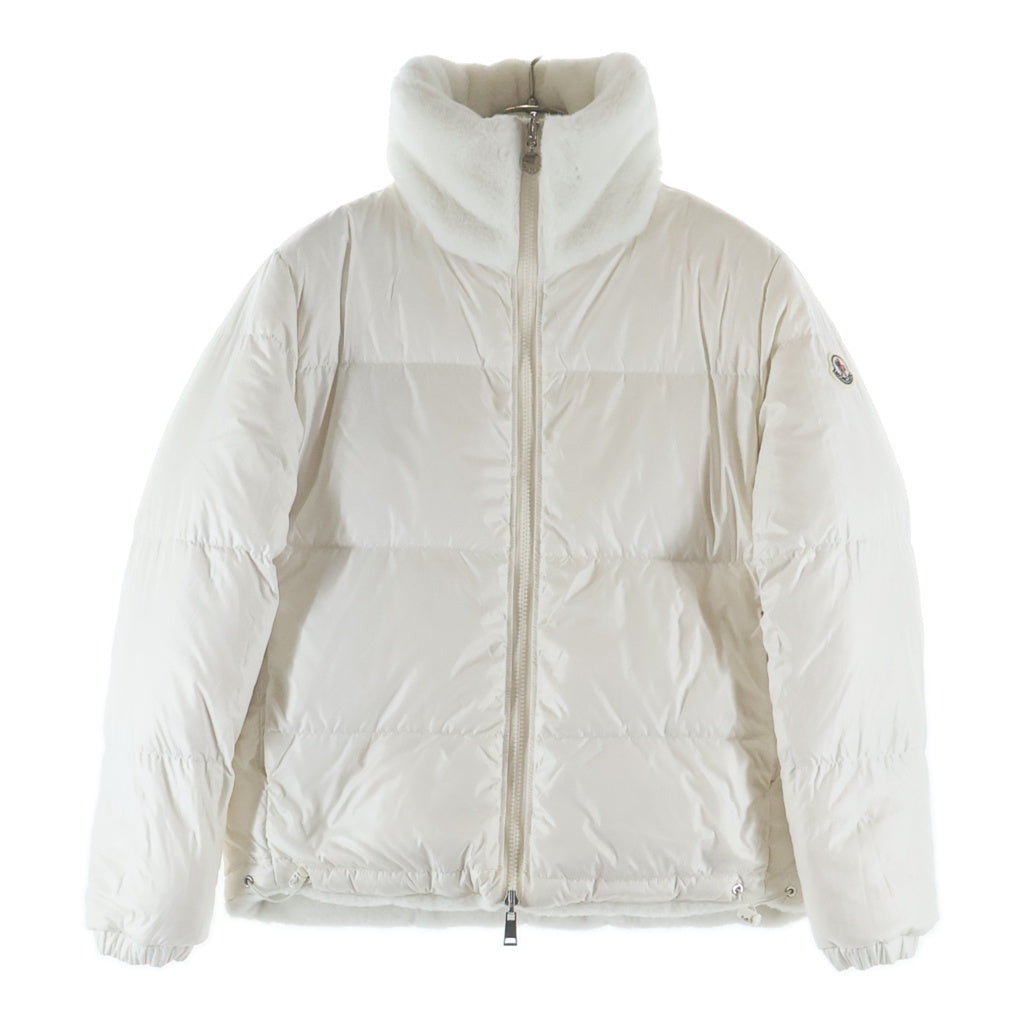 MONCLER(モンクレール) 23AW PLUVIER プルヴィエ リバーシブル ファー ダウンジャケット レディース ホワイト I20931A00143