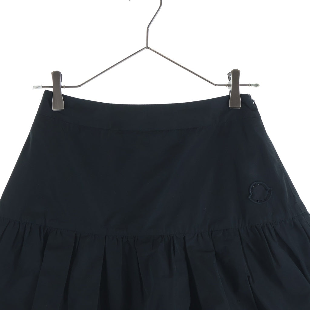 MONCLER(モンクレール) 23AW プリーツ ミニスカート レディース ブラック I20932D00011