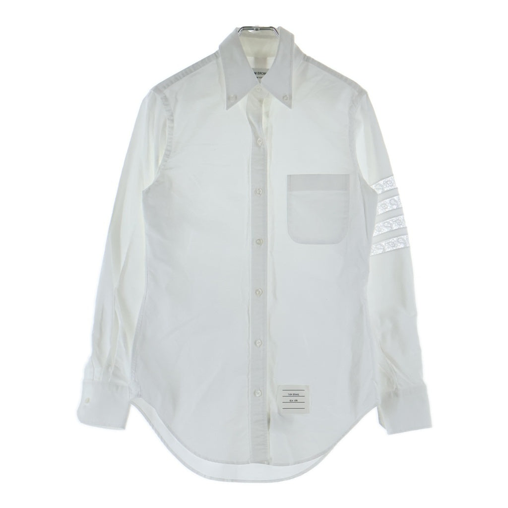 THOM BROWNE(トムブラウン) 4Bar Flower Lace L/S Shirt 4バー 