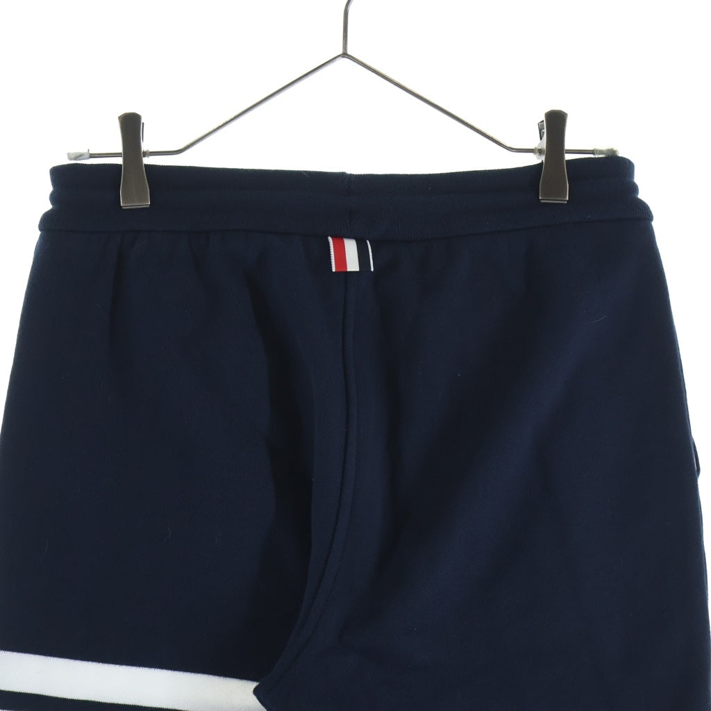 THOM BROWNE(トムブラウン) Tricolor 4Bar Sweat Pant トリコロール 4バー スウェットパンツ ネイビー FJQ001A-00535415 レディース