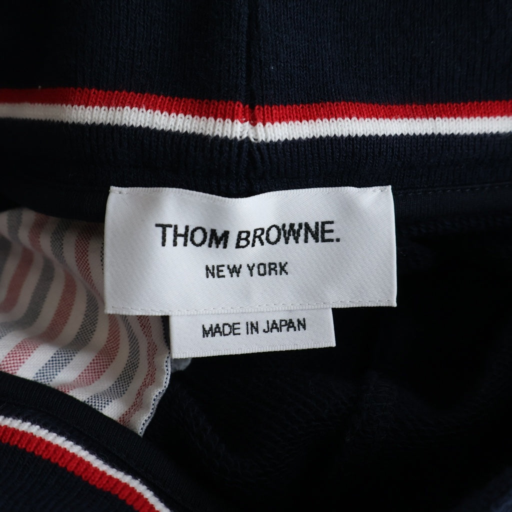 THOM BROWNE(トムブラウン) Tricolor 4Bar Sweat Pant トリコロール 4バー スウェットパンツ ネイビー FJQ001A-00535415 レディース
