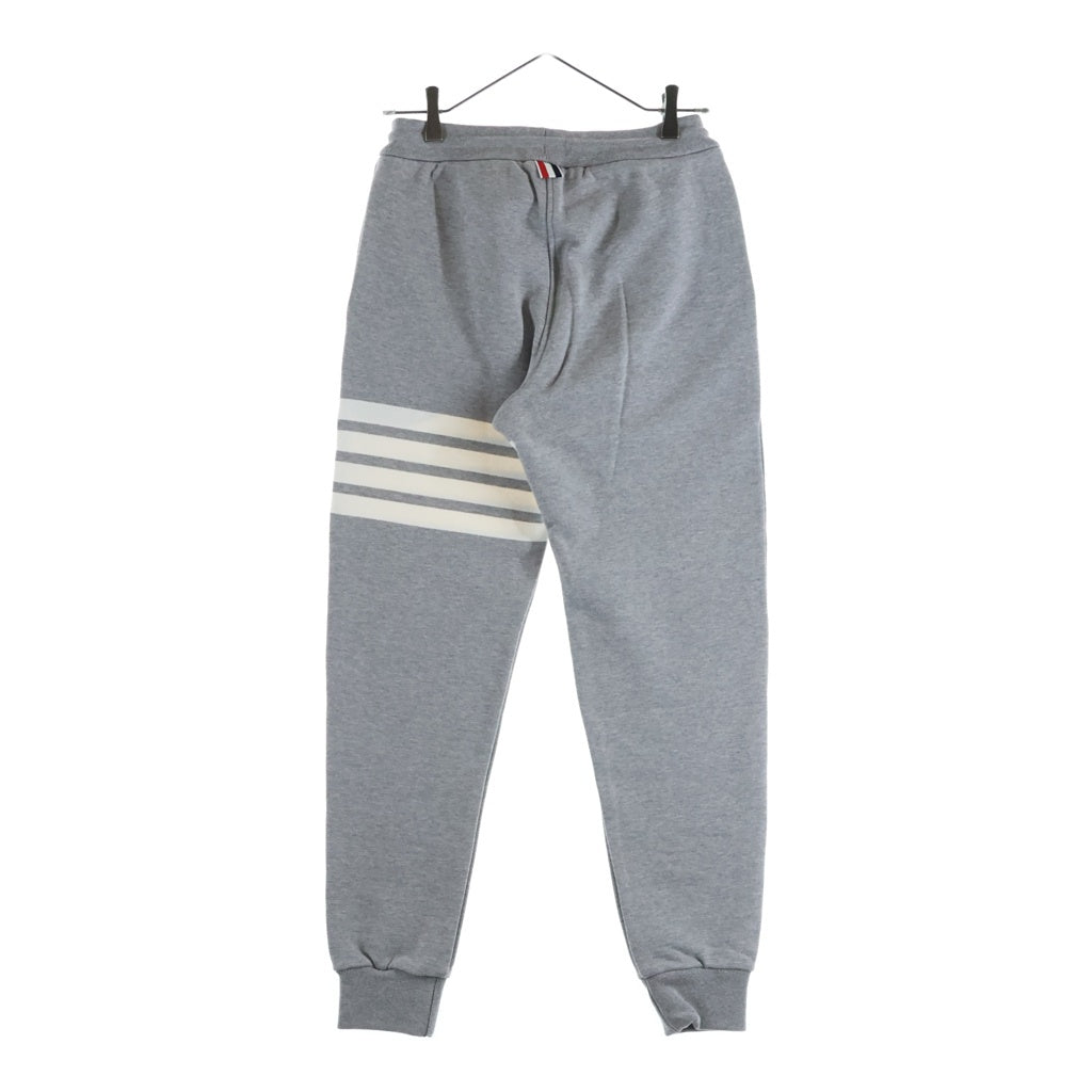 THOM BROWNE(トムブラウン) 4Bar Tricolor Sweat Pant 4バー トリコロール スウェットパンツ レディース グレー FJQ001A-00535055