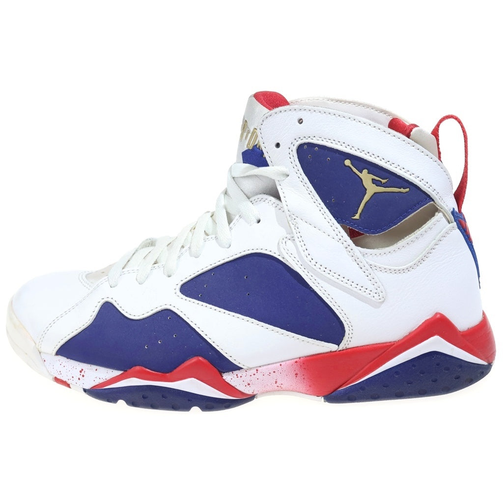 NIKE(ナイキ) 【観賞用 2016年製】 AIR JORDAN 7 RETRO TINKER ALTERNATE 304775-123 エアジョーダン 7 ティンカー ハイカットスニーカー ホワイト US10/28cm