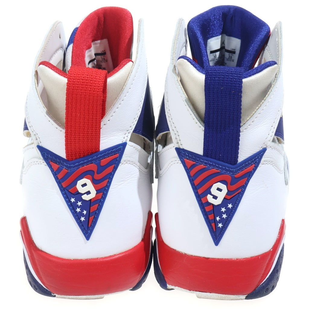 NIKE(ナイキ) 【観賞用 2016年製】 AIR JORDAN 7 RETRO TINKER ALTERNATE 304775-123 エアジョーダン 7 ティンカー ハイカットスニーカー ホワイト US10/28cm