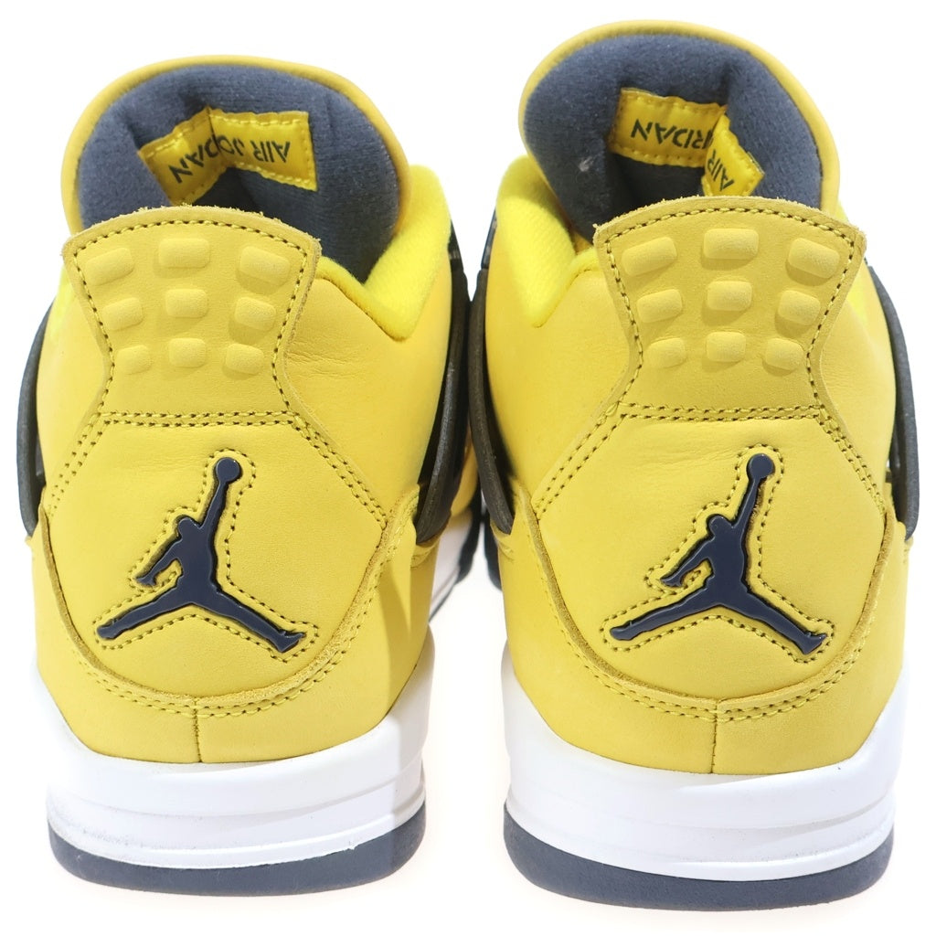NIKE(ナイキ) AIR JORDAN 4 RETRO TOUR YELLOW CT8527-700 エアジョーダン 4 レトロ ハイカットスニーカー ツアーイエロー US9.5/27.5cm