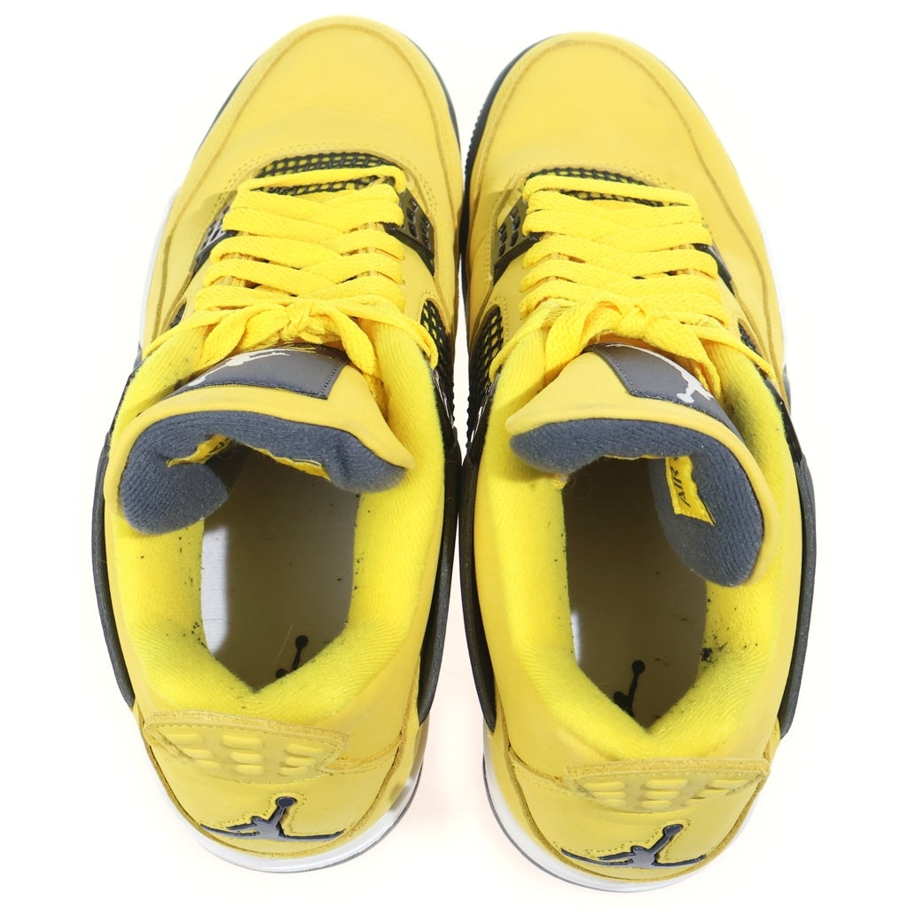 NIKE(ナイキ) AIR JORDAN 4 RETRO TOUR YELLOW CT8527-700 エアジョーダン 4 レトロ ハイカットスニーカー ツアーイエロー US9.5/27.5cm
