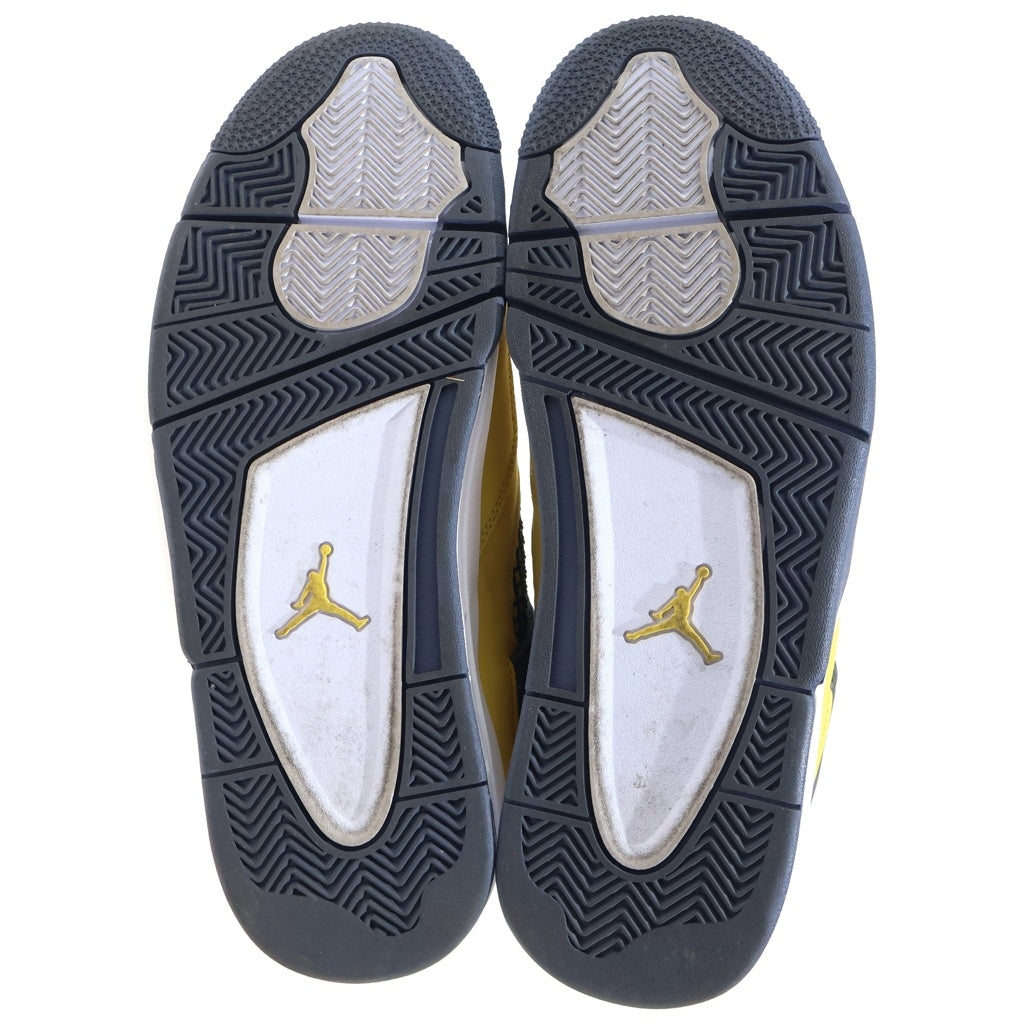 NIKE(ナイキ) AIR JORDAN 4 RETRO TOUR YELLOW CT8527-700 エアジョーダン 4 レトロ ハイカットスニーカー ツアーイエロー US9.5/27.5cm