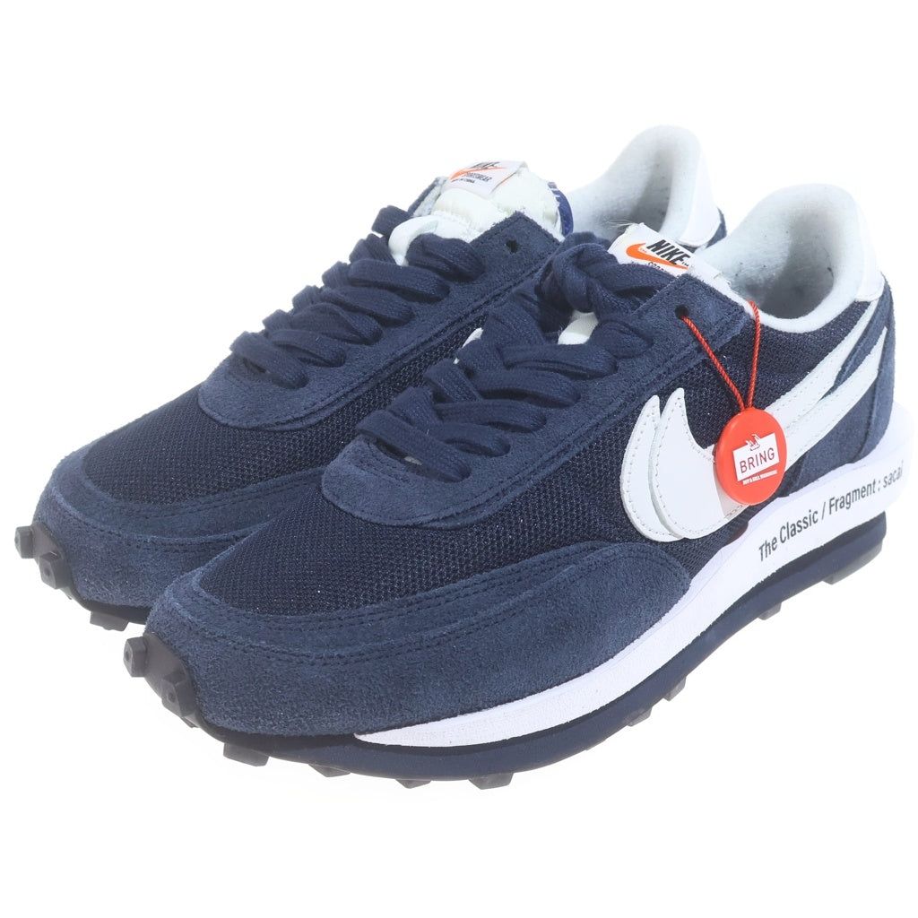 NIKE(ナイキ) ×fragment design × sacai LD Waffle フラグメントデザイン サカイ LDワッフル ローカットスニーカー ネイビー US9.5/27.5cm DH2684-400