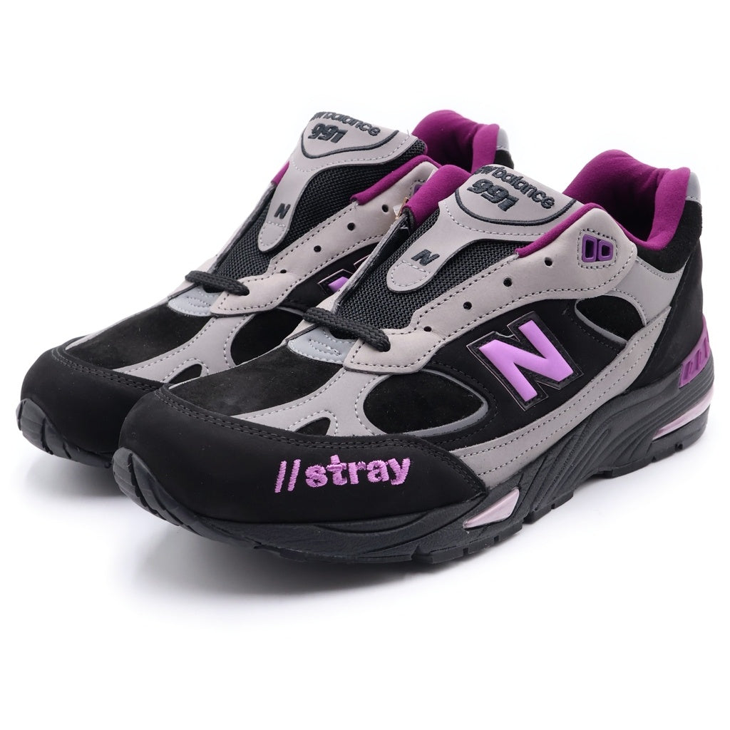 New Balance(ニューバランス) ×Stray Rats 991 ストレイ ラッツ M991SRP ローカットスニーカー ブラック US9/27cm
