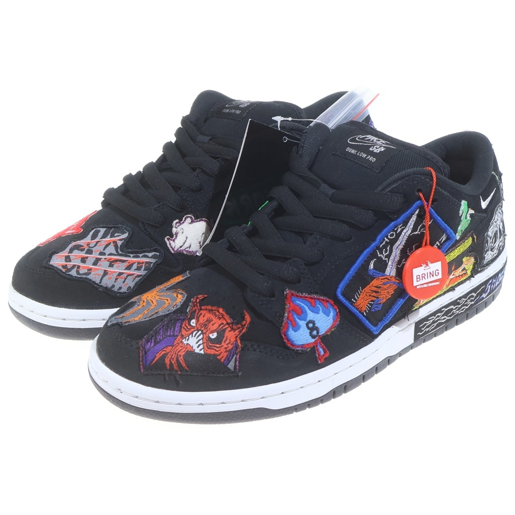 NIKE SB(ナイキエスビー) ×Neck face SB Dunk Low ネック・フェイス ダンク ローカットスニーカー ブラック US9.5/27.5cm DQ4488-001