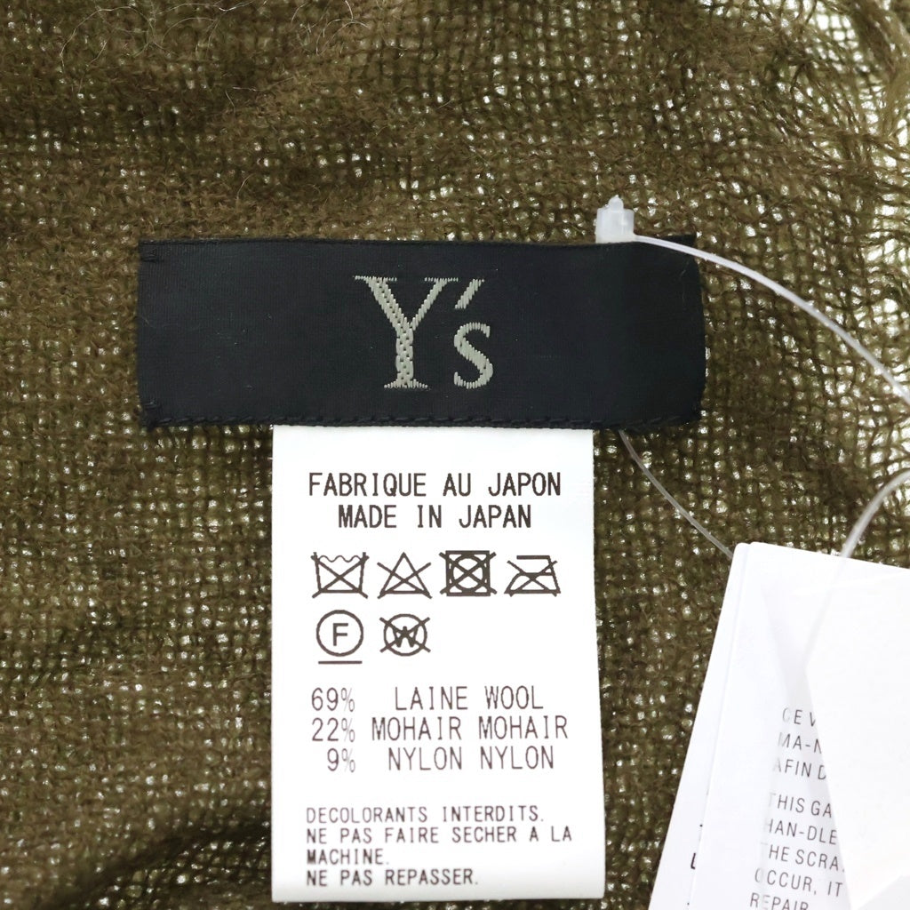 Y's(ワイズ) 23AW ニードルパンチモヘアウールストール YJ-L03-192 レディース