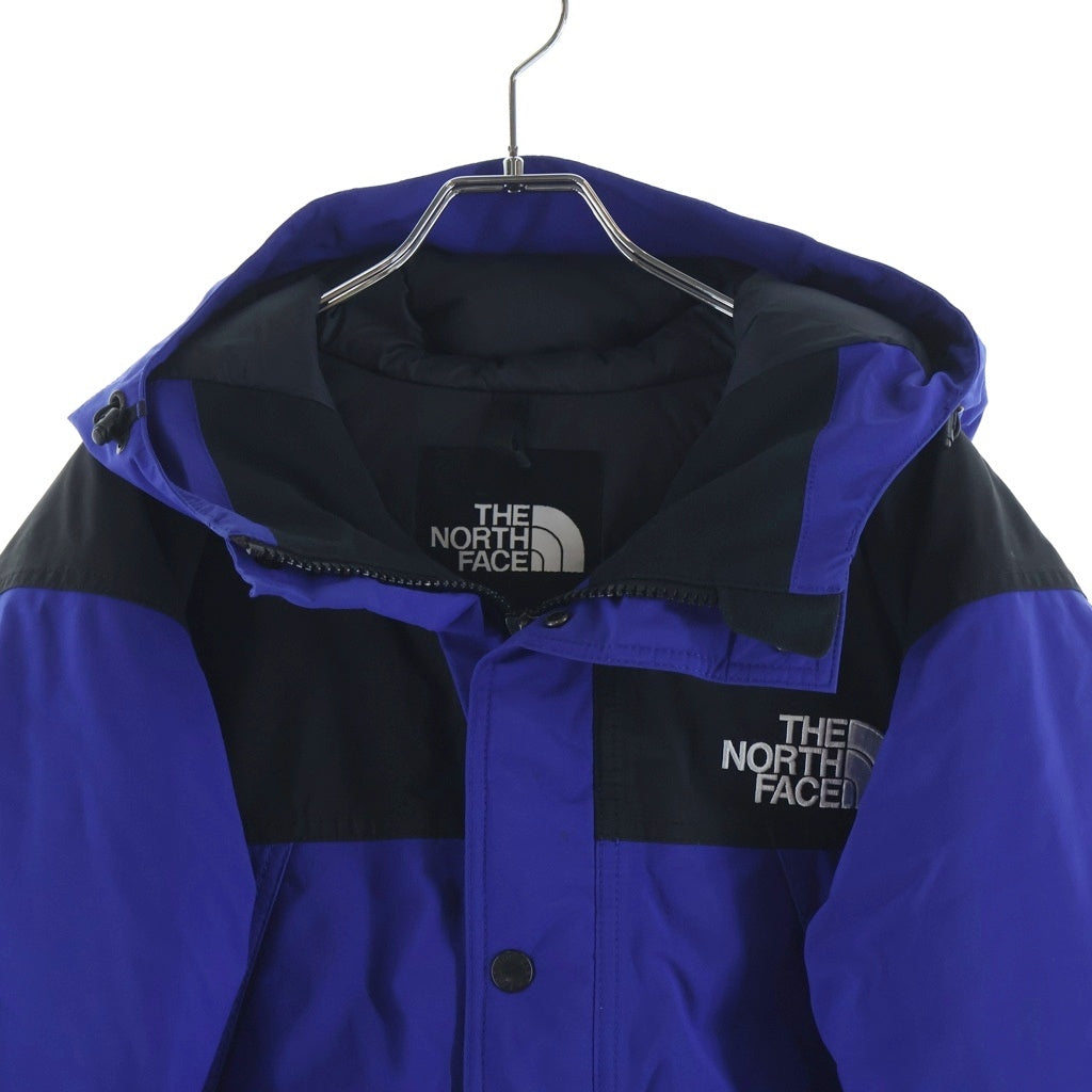 THE NORTH FACE(ザノースフェイス) 22AW GORE-TEX MOUNTAIN DOWN JACKET ゴアテックス マウンテン ジップアップ ダウンジャケット ブルー/ブラック ND92237