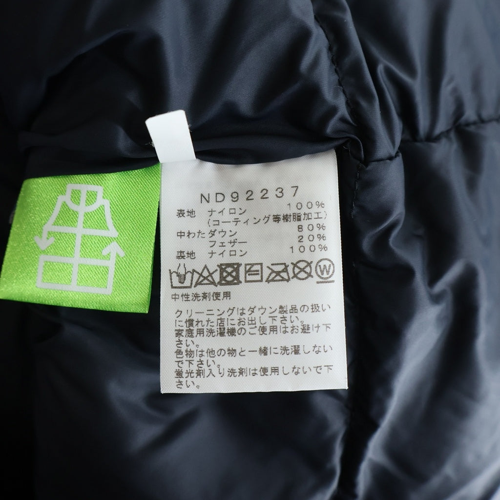 THE NORTH FACE(ザノースフェイス) 22AW GORE-TEX MOUNTAIN DOWN JACKET ゴアテックス マウンテン ジップアップ ダウンジャケット ブルー/ブラック ND92237