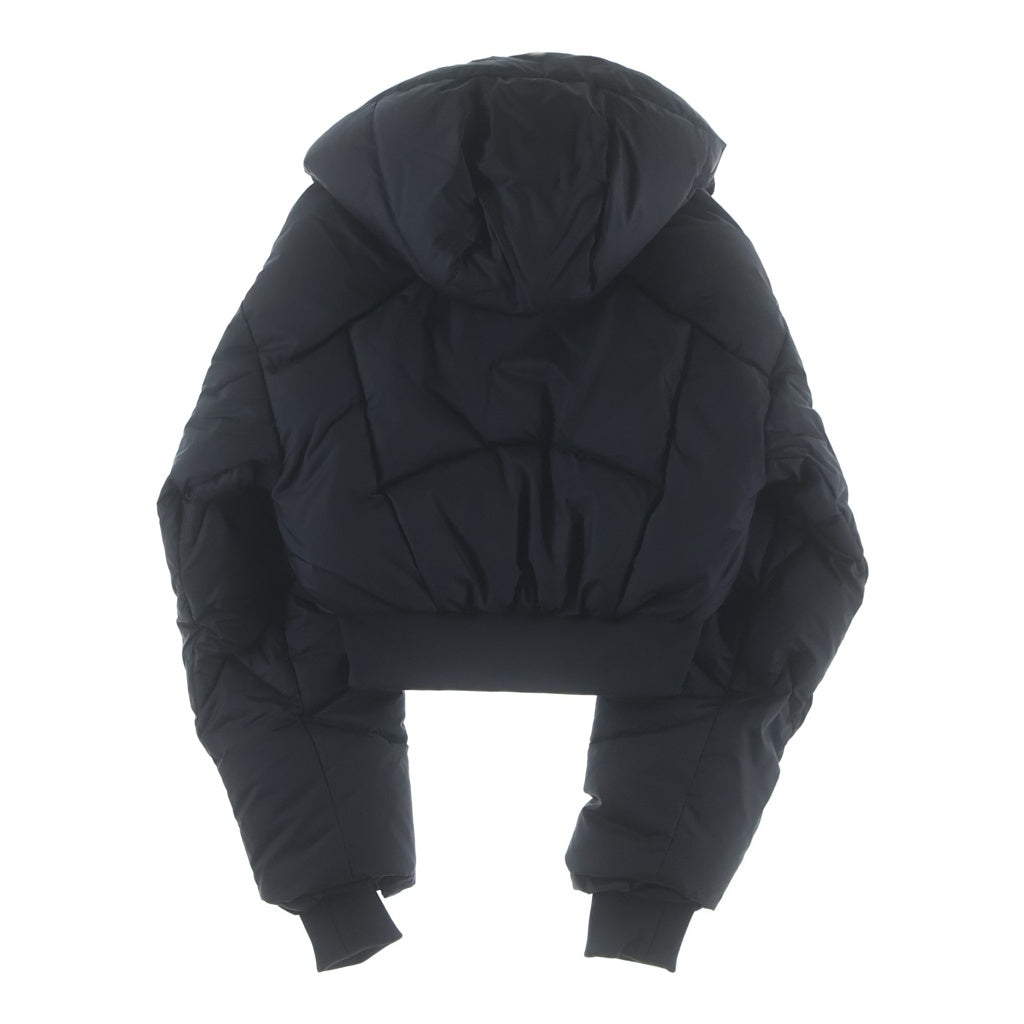 adidas(アディダス) ×Stella McCartney ステラマッカートニー ジップアップ ショート ダウンジャケット ブラック JW2027 レディース