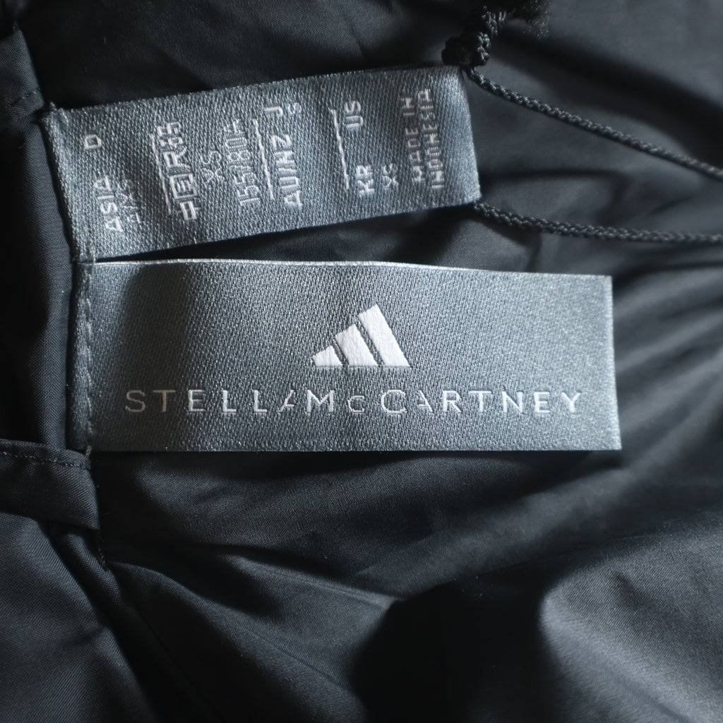 adidas(アディダス) ×Stella McCartney ステラマッカートニー ジップアップ ショート ダウンジャケット ブラック JW2027 レディース