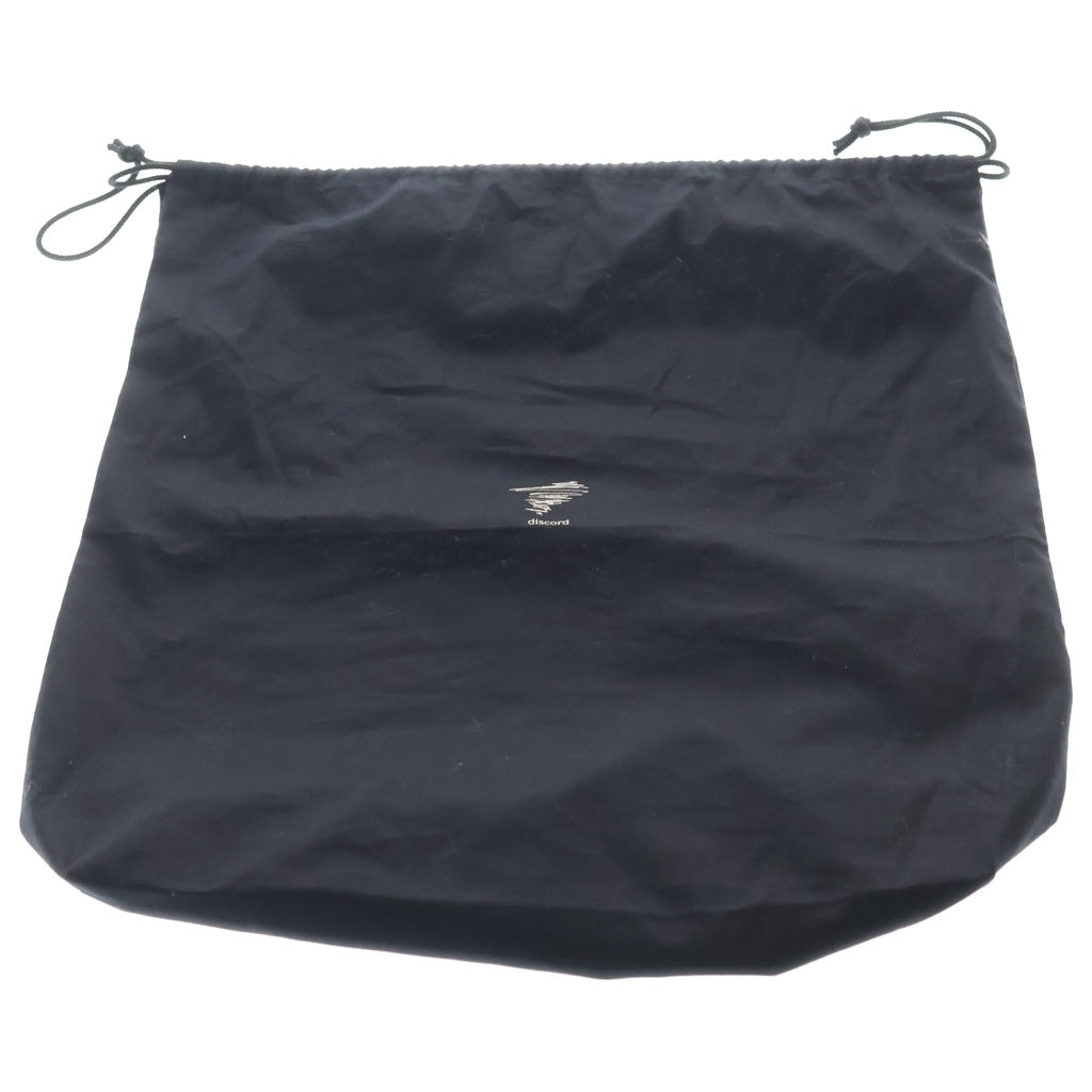 discord Yohji Yamamoto(ディスコード ヨウジヤマモト) 26SS INFINITE S インフィナイト S レザー ショルダーバッグ グレー レディース
