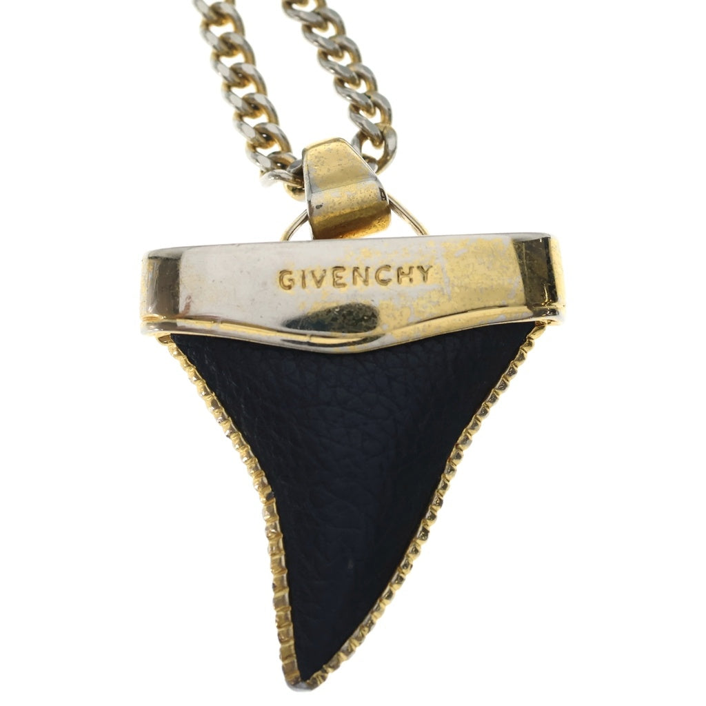 GIVENCHY(ジバンシィ) シャークトゥース ネックレス シルバー/ブラック レディース