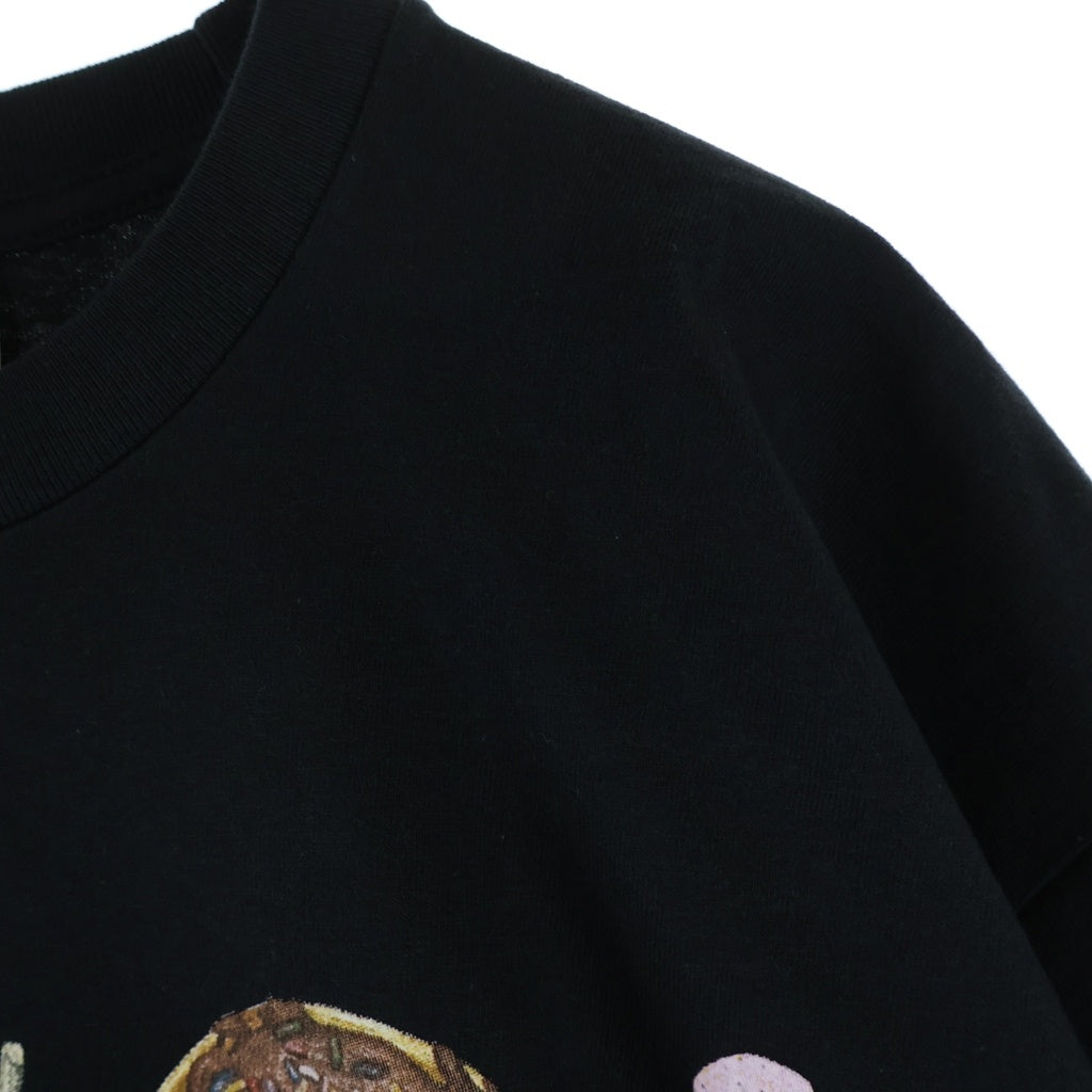 SUPREME(シュプリーム) 22AW Trash Tee トラッシュ プリント クルーネック 半袖Tシャツ カットソー ブラック