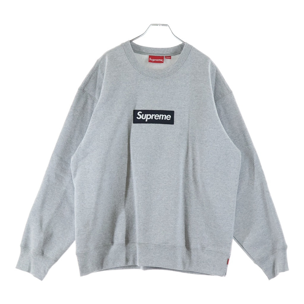 SUPREME(シュプリーム) 22AW Box Logo Crewneck ボックスロゴ クルーネック スウェット トレーナー グレー