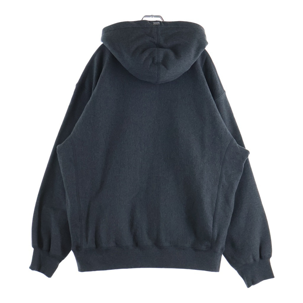 SUPREME(シュプリーム) 21AW Box Logo Hooded Sweatshirt ボックスロゴ フーデッド スウェットシャツ プルオーバーパーカー グレー