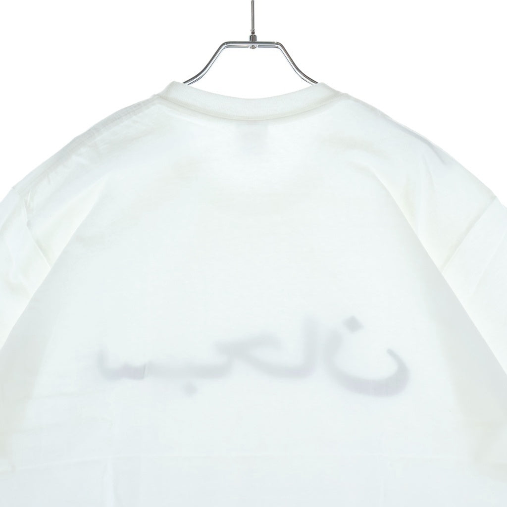 SUPREME(シュプリーム) 23SS Arabic Logo Tee アラビック ロゴプリント クルーネック 半袖Tシャツ カットソー ホワイト