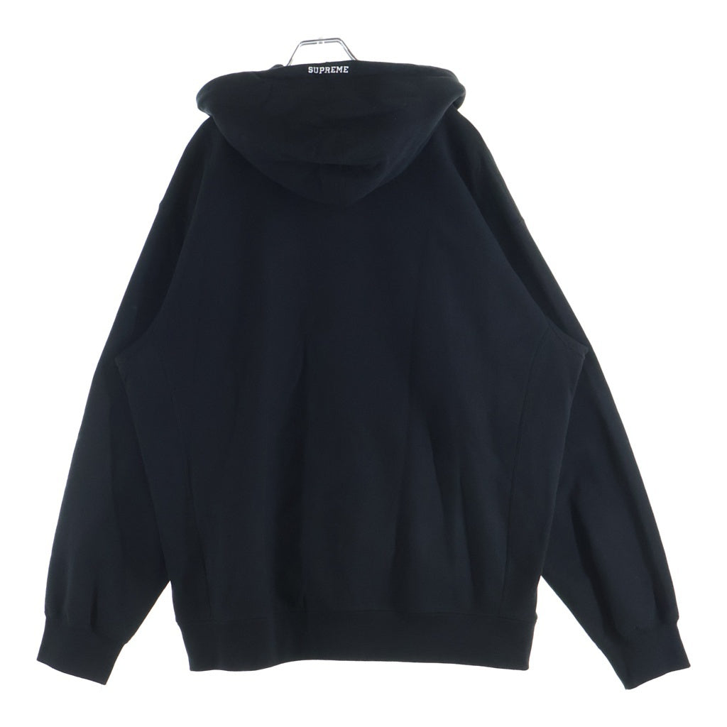 SUPREME(シュプリーム) 21SS Swarovski S Logo Hooded Sweatshirt スワロフスキー Sロゴ フーデッド スウェットプルオーバーパーカー ブラック