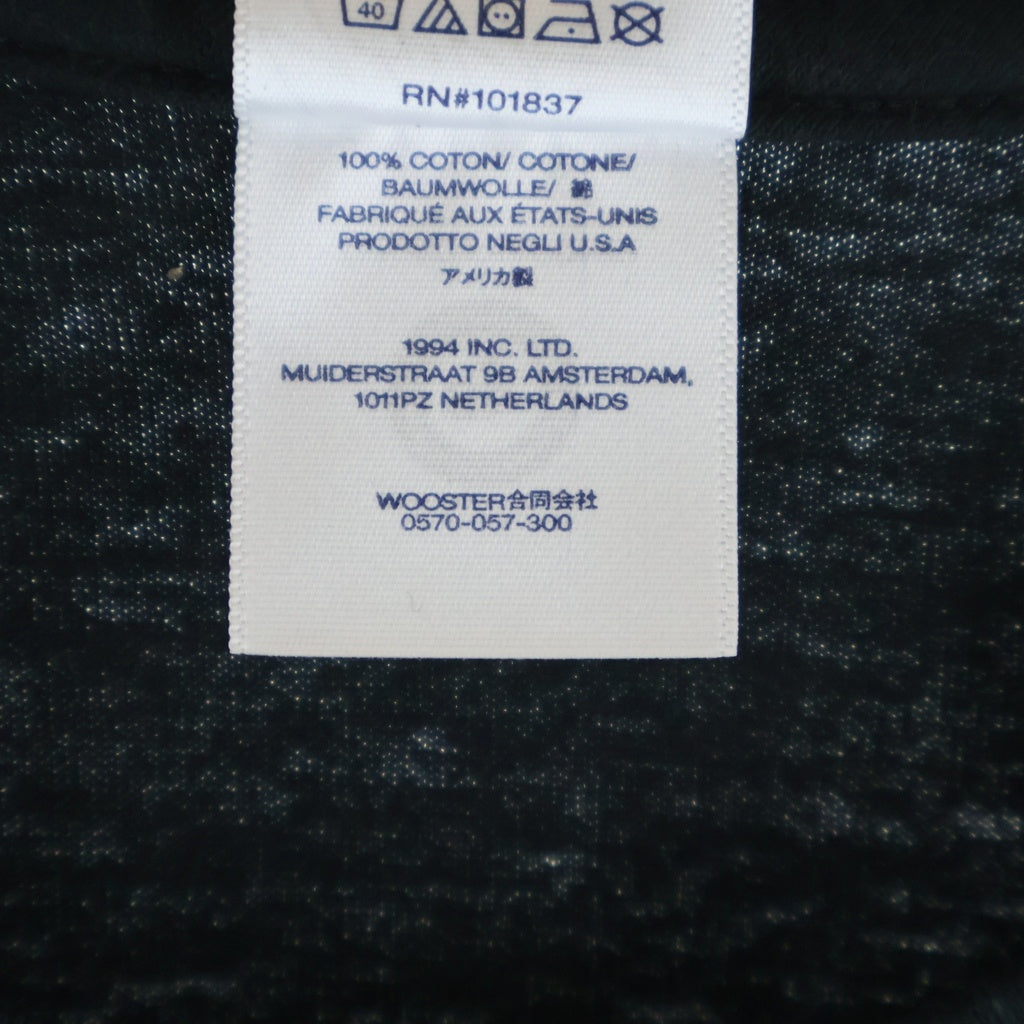 SUPREME(シュプリーム) 22AW ×Yohji Yamamoto Tekken Game Tee ヨウジヤマモト 鉄拳 テッケン ゲーム ロゴプリント クルーネック 半袖Tシャツ カットソー ブラック