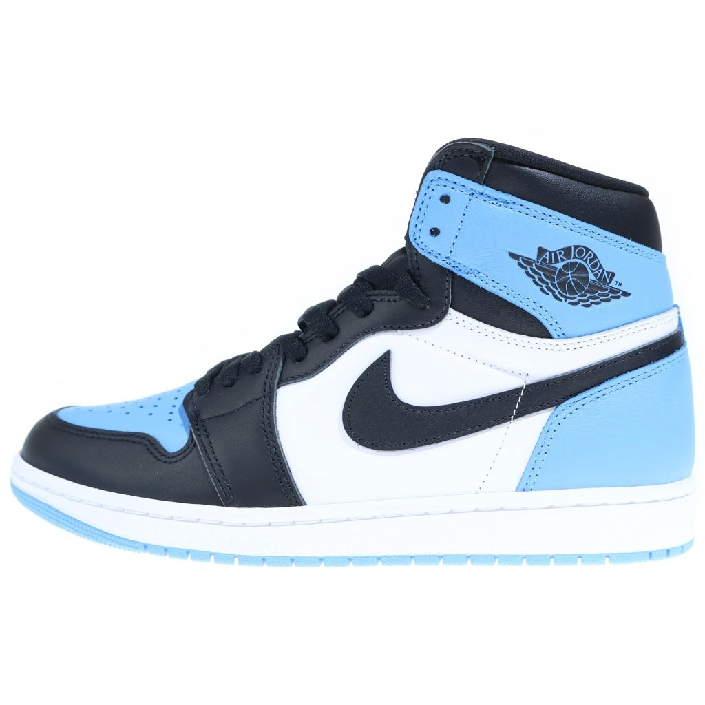 NIKE(ナイキ) AIR JORDAN 1 RETRO HI OG UNIVERSITY BLUE UNC TOE DZ5485-400 エアジョーダン レトロ ユニバーシティブルー ユーエヌシートゥ ハイカットスニーカー US10/28cm