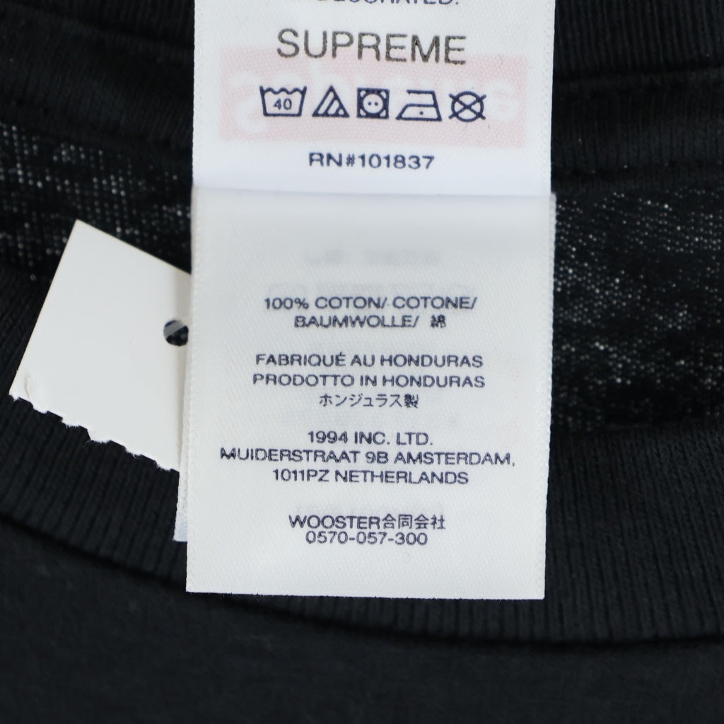 SUPREME(シュプリーム) 26SS Arabic Box Logo Tee アラビック ボックスロゴ クルーネック 半袖Tシャツ カットソー ブラック