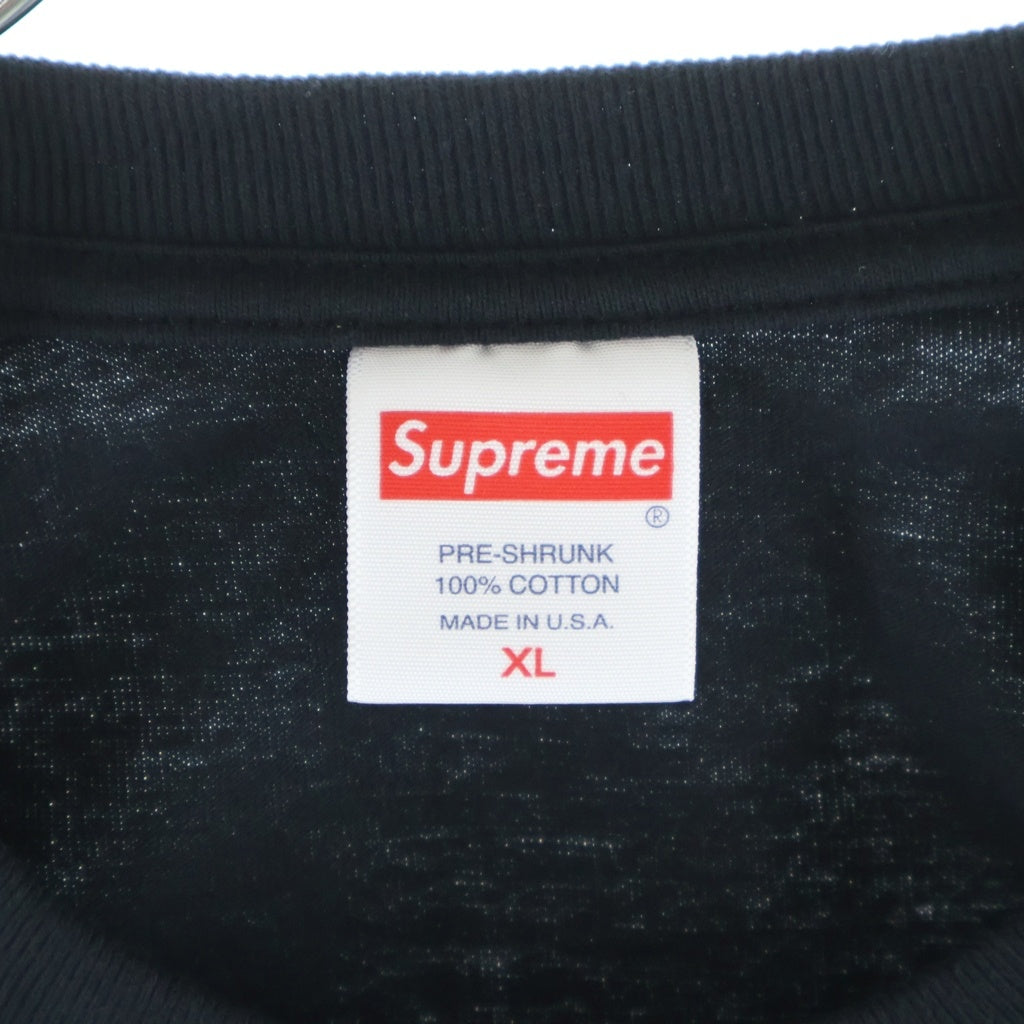 SUPREME(シュプリーム) 22SS Gas Tee ガス プリント クルーネック 半袖Tシャツ カットソー ブラック