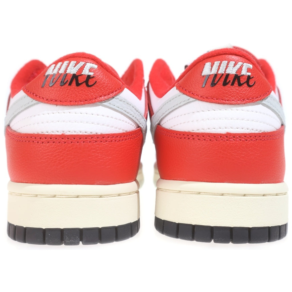 NIKE(ナイキ) DUNK LOW RETRO PRM CHICAGO SPLIT DZ2536-600 ダンク レトロ シカゴスプリット ローカットスニーカー ホワイト/レッド US10/28cm