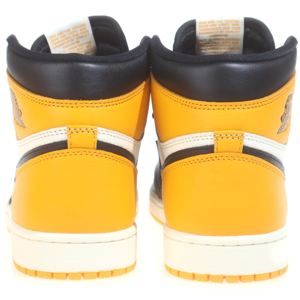 NIKE(ナイキ) AIR JORDAN 1 RETRO HIGH TAXI 555088-711 エアジョーダン 1 レトロ タクシー ハイカットスニーカー イエロー/ブラック US10/28cm
