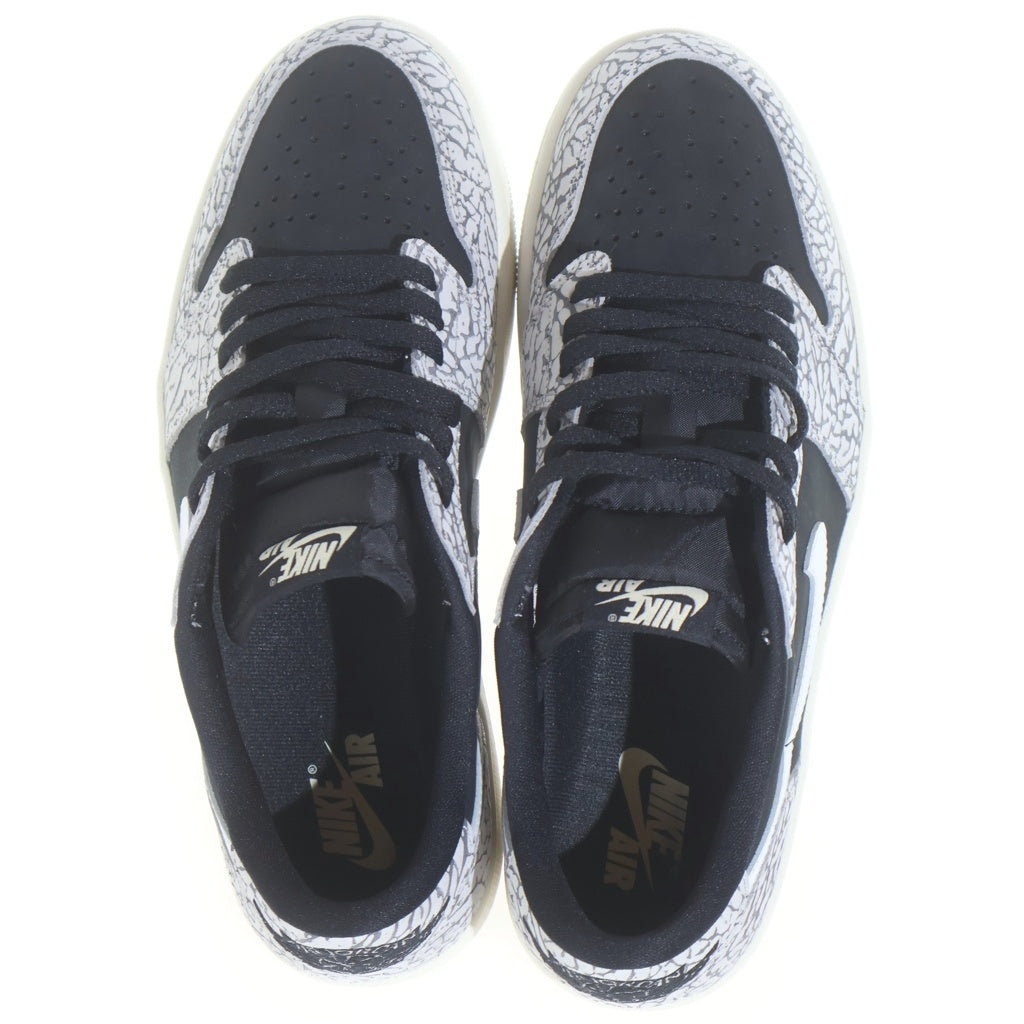 NIKE(ナイキ) AIR JORDAN 1 RETRO LOW OG BLACK CEMENT CZ0790-001 エアジョーダン1 ブラックセメント ローカットスニーカー グレー/ブラック US10/28cm