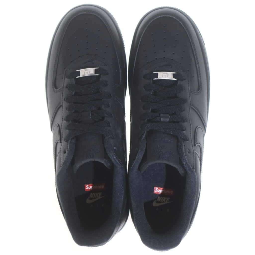 NIKE(ナイキ) ×SUPREME AIR FORCE 1 LOW CU9225-001 シュプリーム エアフォース 1 ローカットスニーカー ブラック US10/28cm