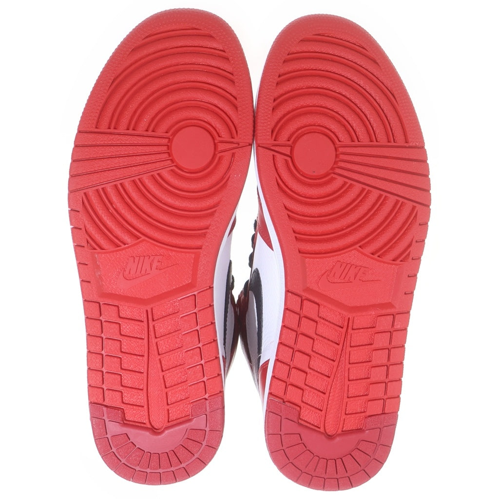 NIKE(ナイキ) AIR JORDAN 1 RETRO HIGH OG NRG HOMAGE TO HOME 861428-061 エアジョーダン1 オマージュトゥホーム ハイカットスニーカー ブラック/レッド/ホワイト US10/28cm
