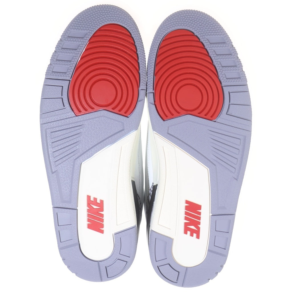 NIKE(ナイキ) AIR JORDAN 3 RETRO WHITE CEMENT REIMAGINED DN3707-100 エアジョーダン3 レトロ ホワイトセメント リイマジンド ハイカットスニーカー ホワイト US10/28cm