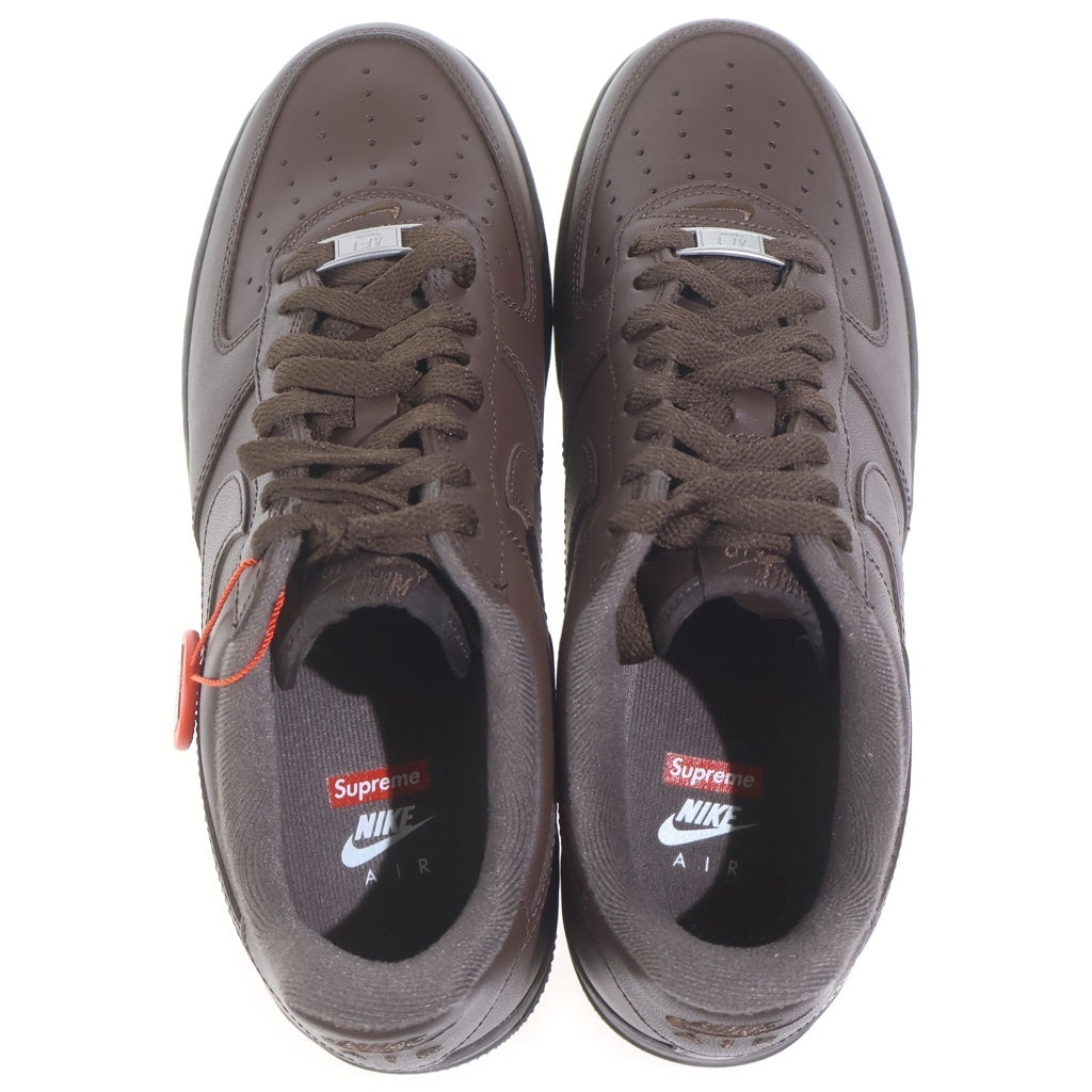 NIKE(ナイキ) ×SUPREME AIR FORCE 1 LOW SP CU9225-200 シュプリーム エアフォース1 ローカットスニーカー ブラウン US10/28cm