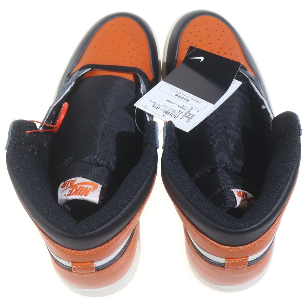 NIKE(ナイキ) AIR JORDAN 1 RETRO HIGH OG SHATTERED BACKBOARD エアジョーダン1 レトロ シャッタードバックボード ハイカットスニーカー US10/28cm DZ5485-008