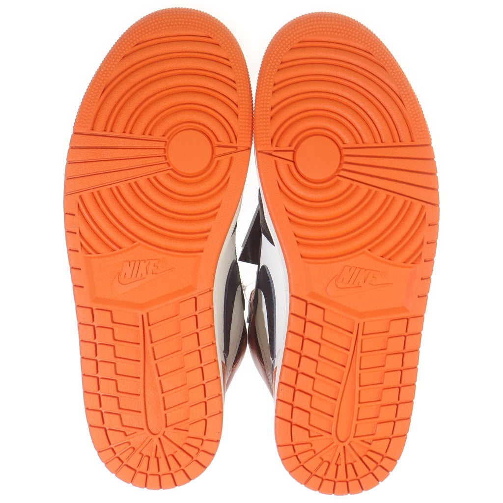 NIKE(ナイキ) AIR JORDAN 1 RETRO HIGH OG SHATTERED BACKBOARD エアジョーダン1 レトロ シャッタードバックボード ハイカットスニーカー US10/28cm DZ5485-008