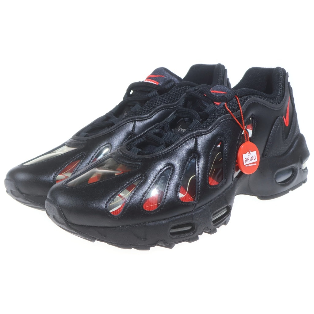 NIKE(ナイキ) ×SUPREME AIR MAX 96 CV7652-002 シュプリーム エアマックス96 ローカットスニーカー ブラック US10/28cm